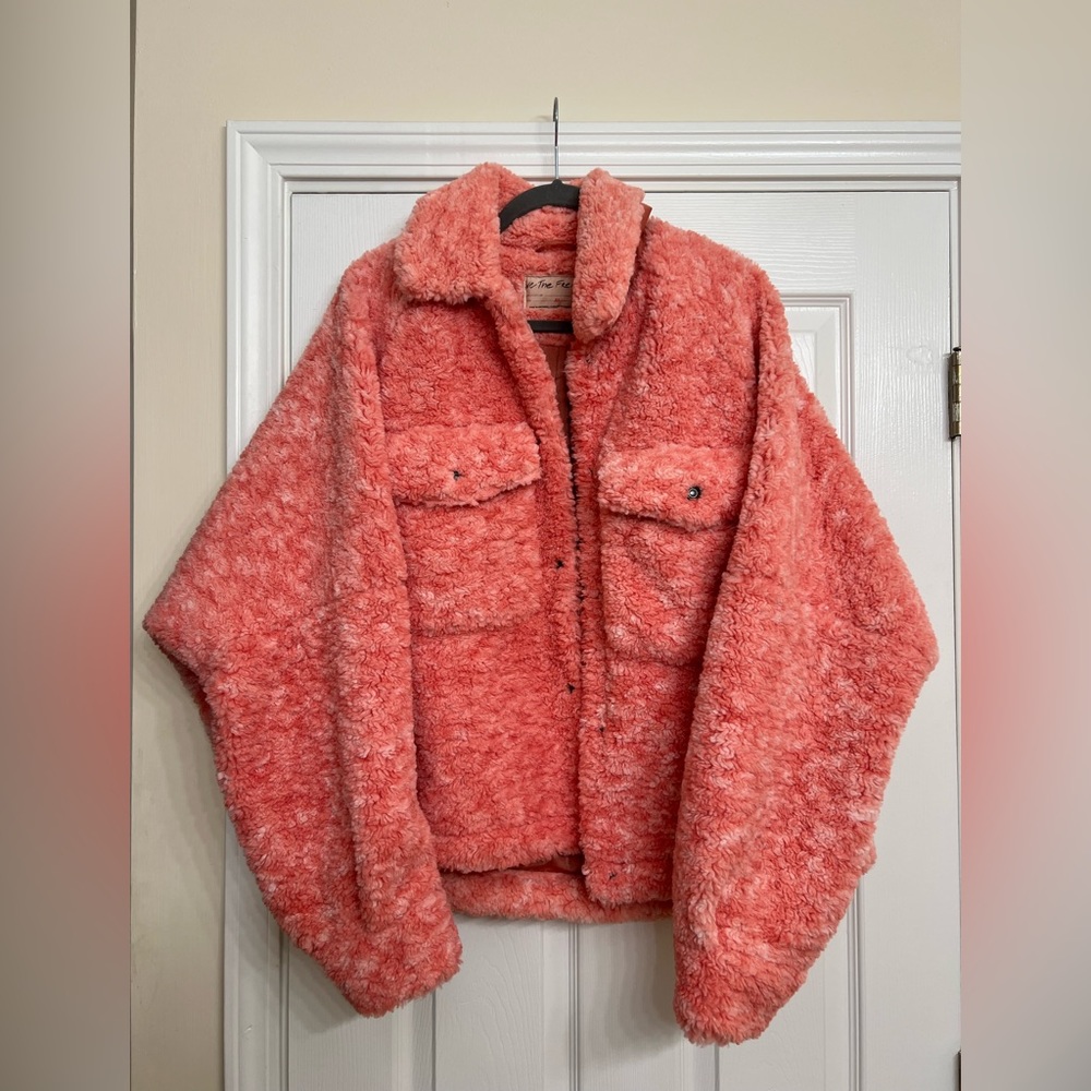 FREE PEOPLE Teddy Swing Jacket